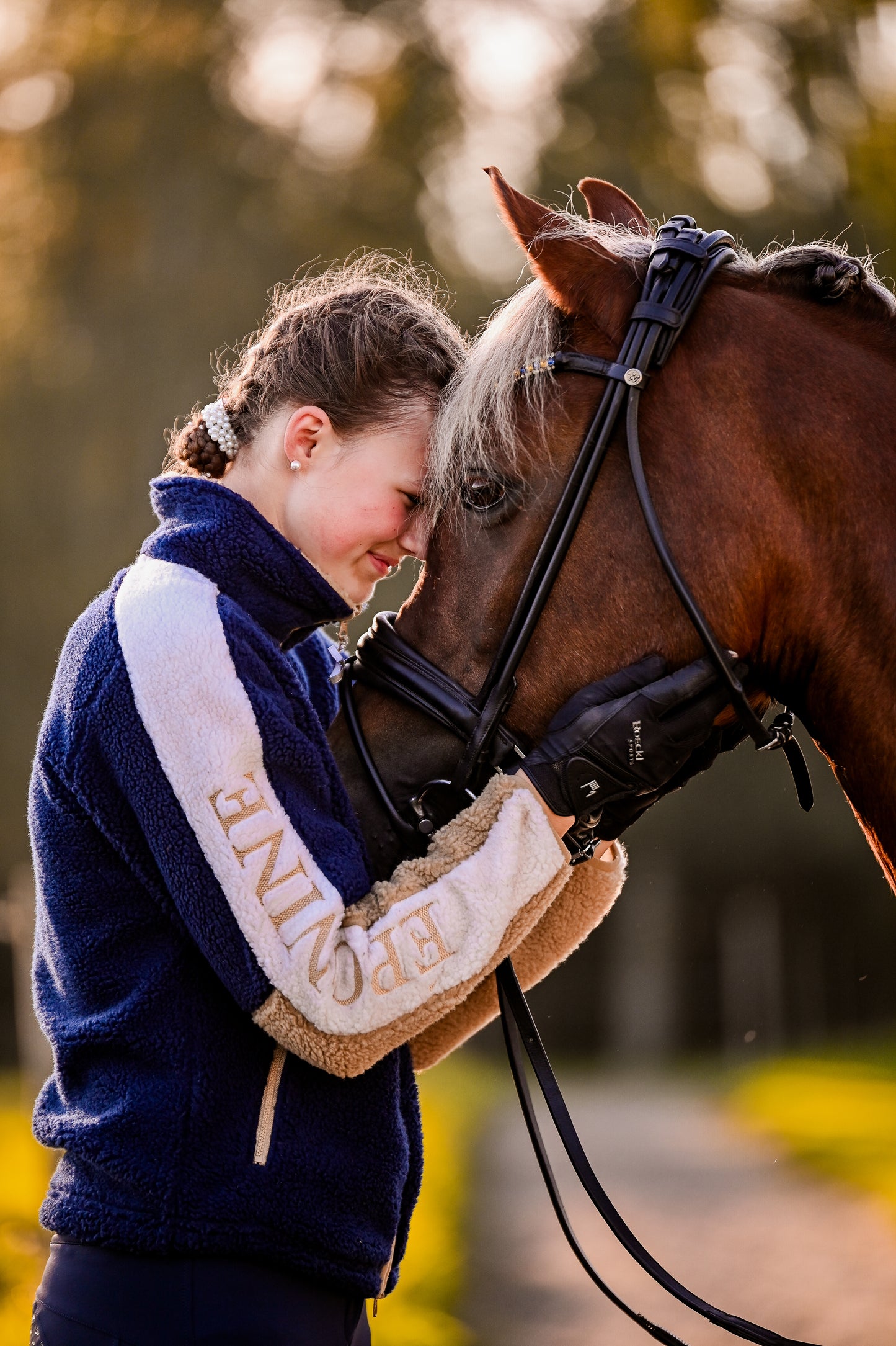 Liz Ridfleece Navy